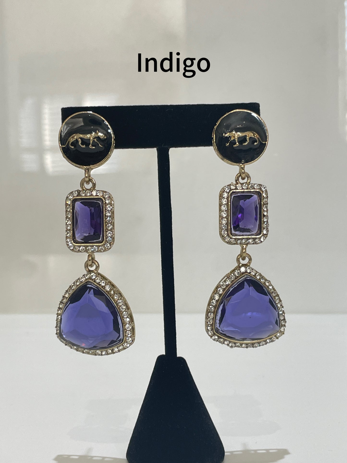 Majestic Panther Earrings