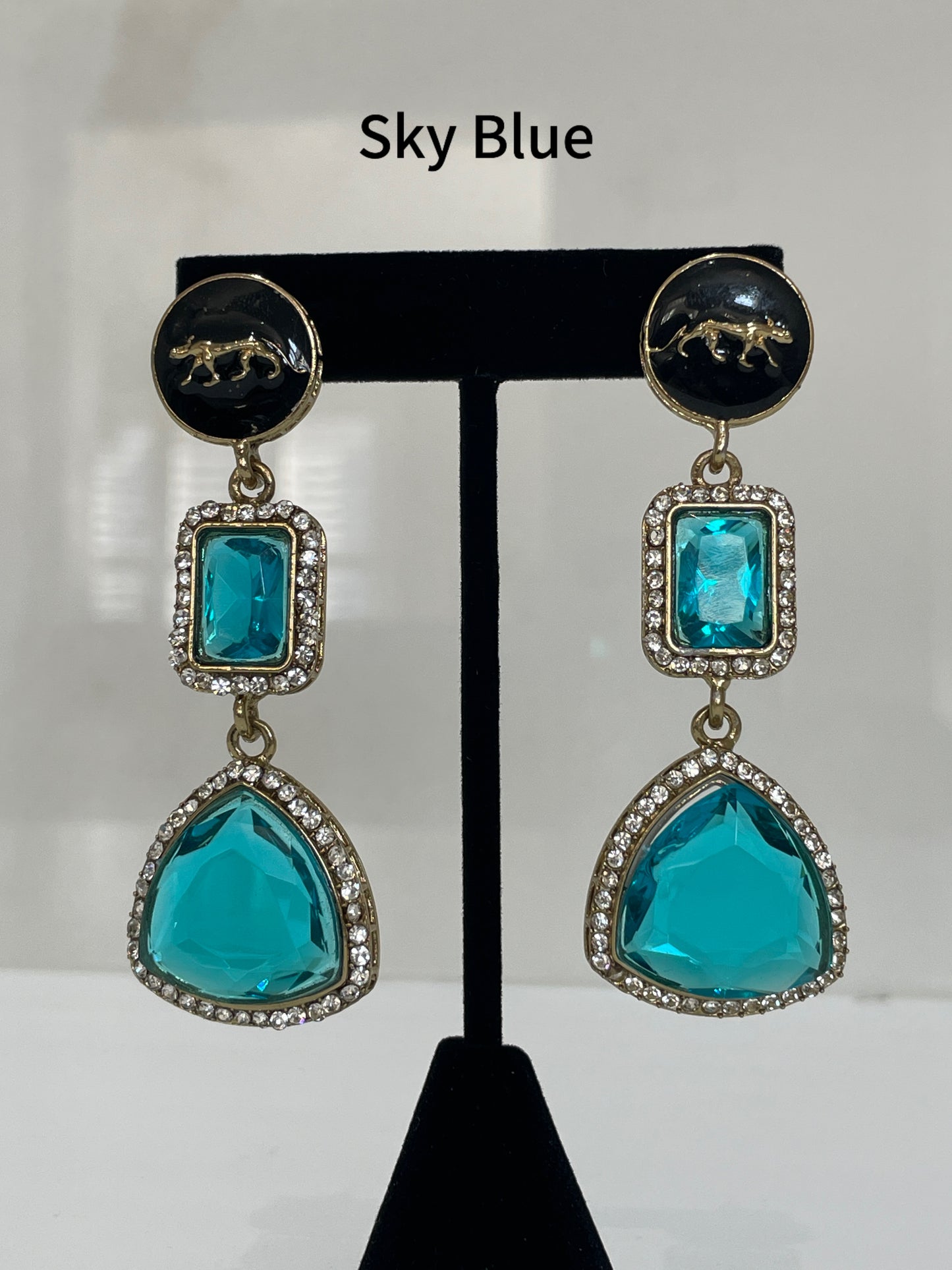 Majestic Panther Earrings