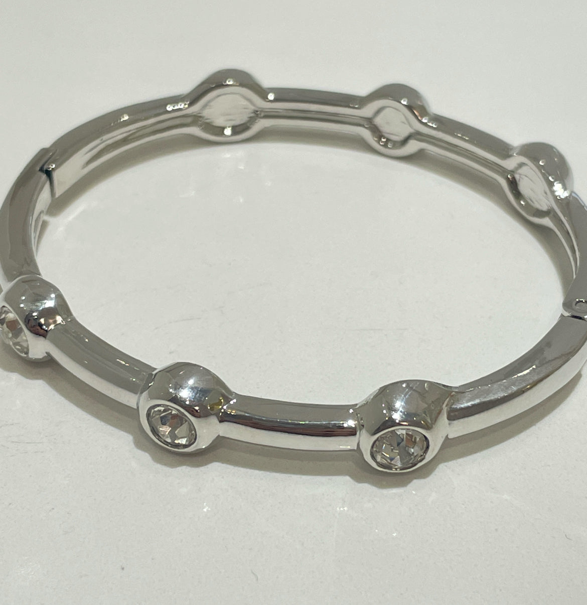 Orbit Silver Gem Bracelet