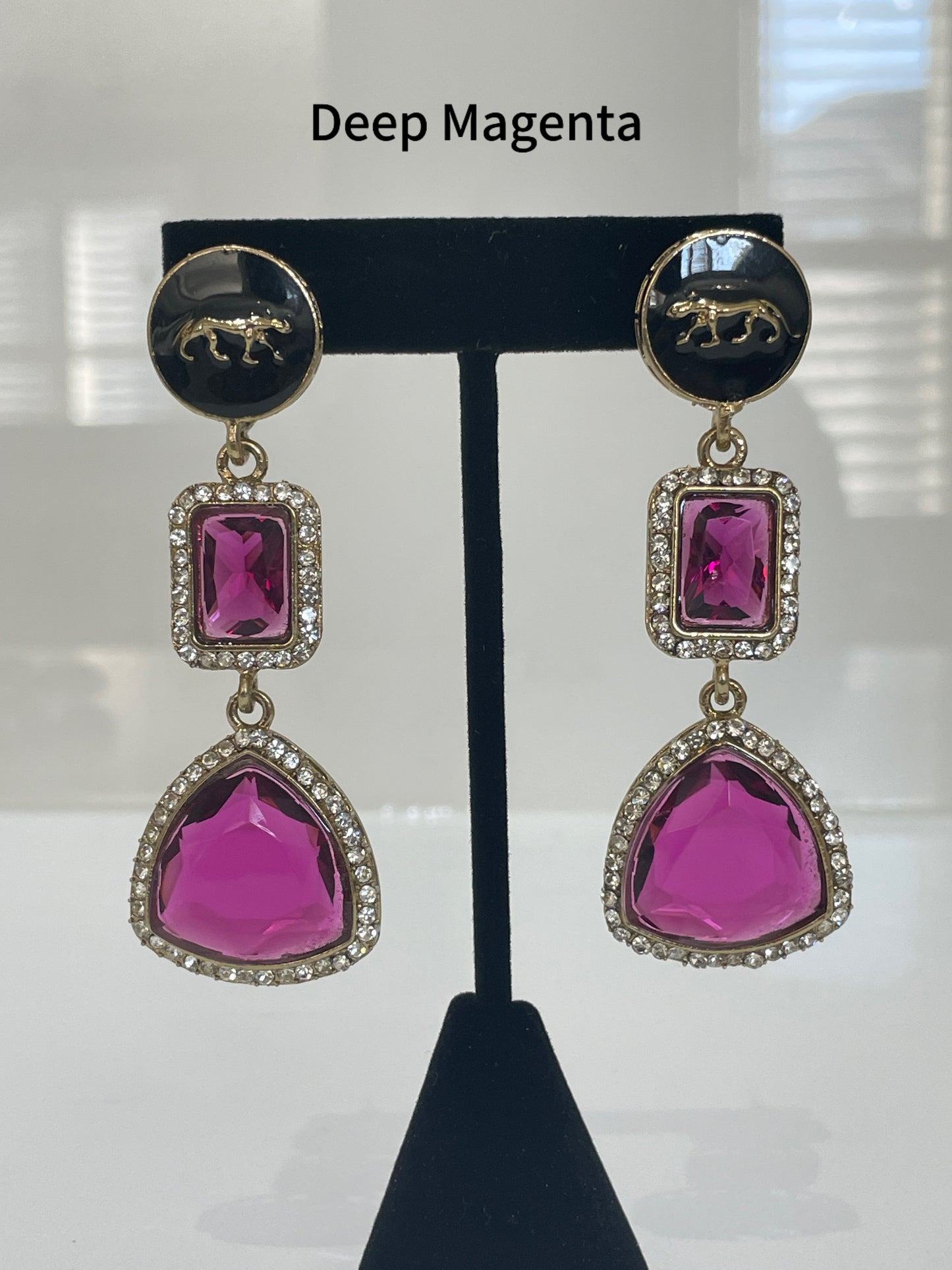 Majestic Panther Earrings