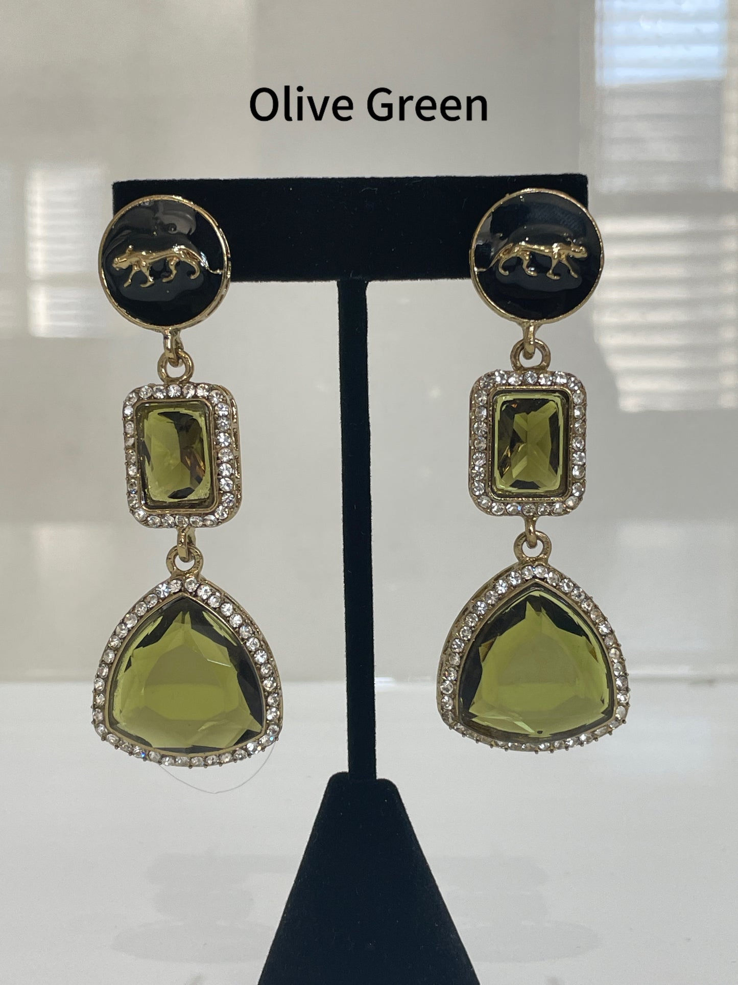 Majestic Panther Earrings