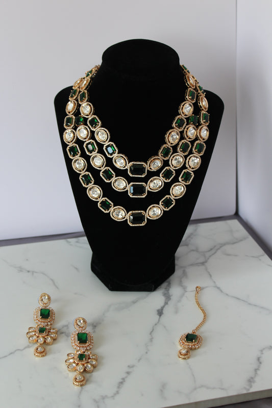 Triple Layer Radiance Set - Green